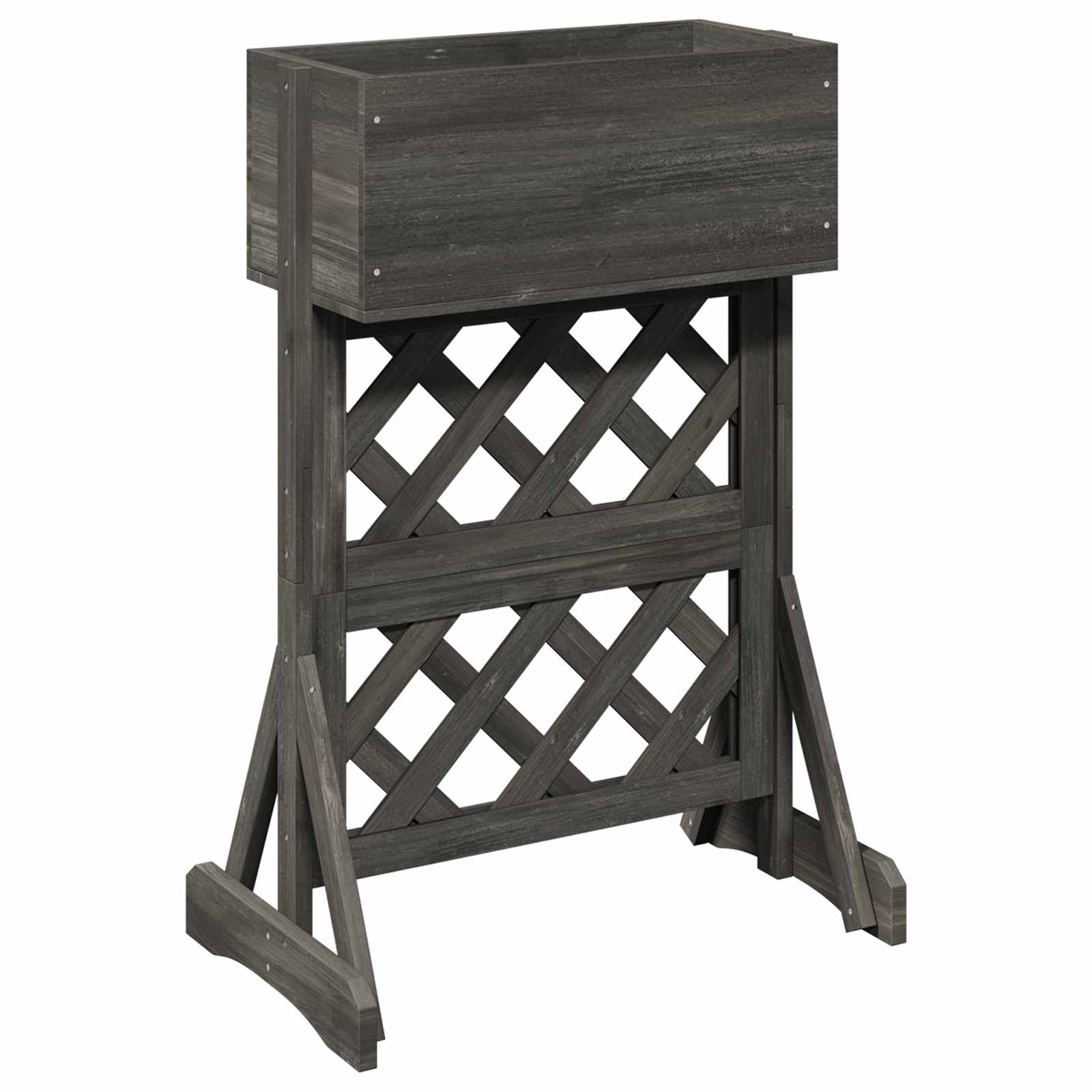 Verticale Tuin Trellis Grijs 48 x 30 x 70,5 cm