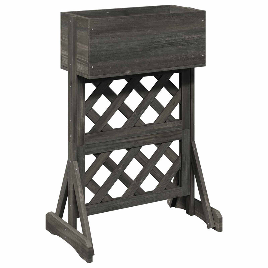 Verticale Tuin Trellis Grijs 48 x 30 x 70,5 cm