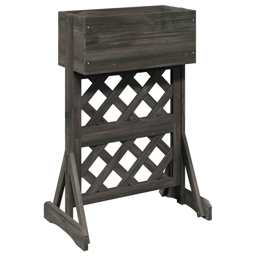 Verticale Tuin Trellis Grijs 48 x 30 x 70,5 cm