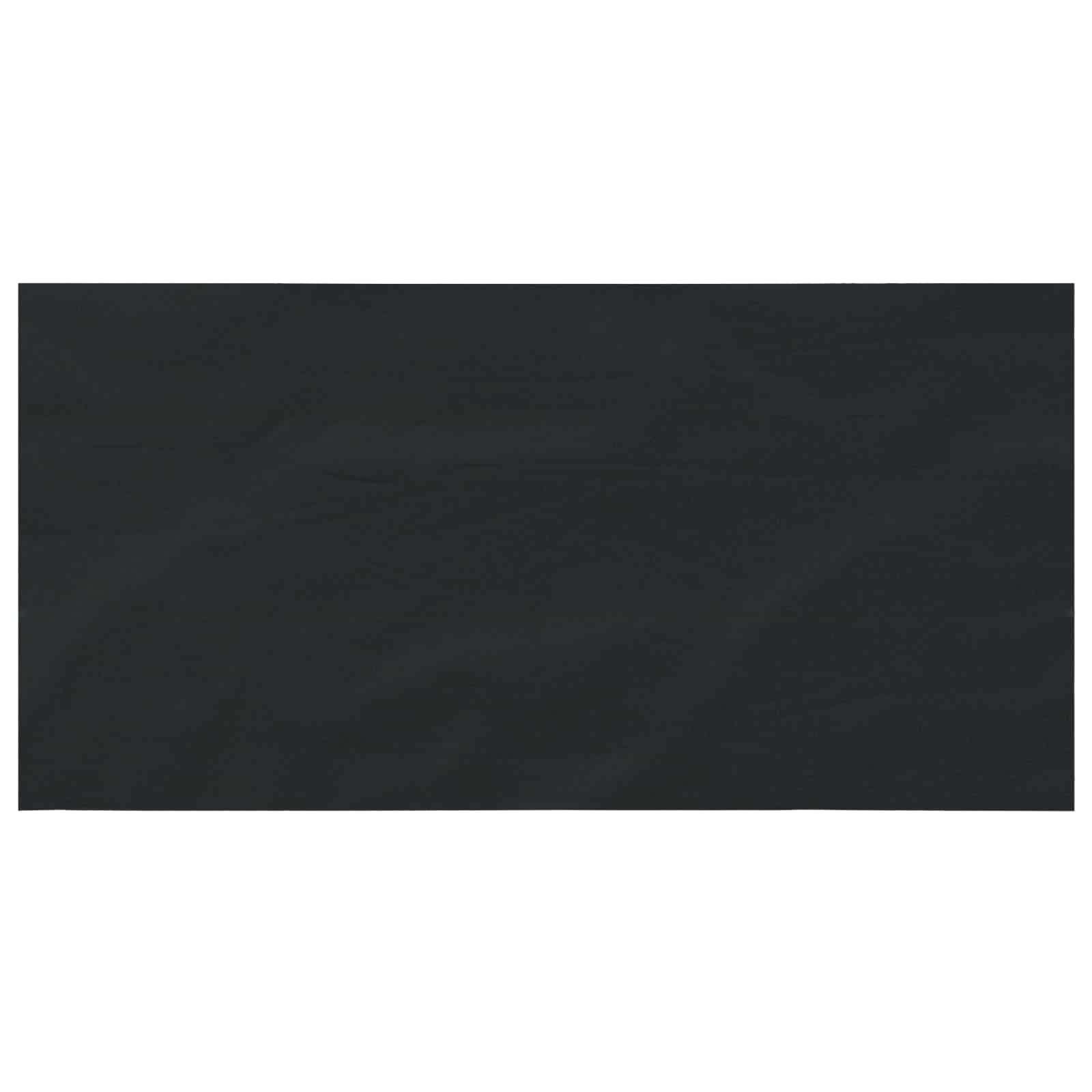 Zwaar Kwaliteit Zwembadafdekking Zwart en Blauw 975 x 488 cm PE