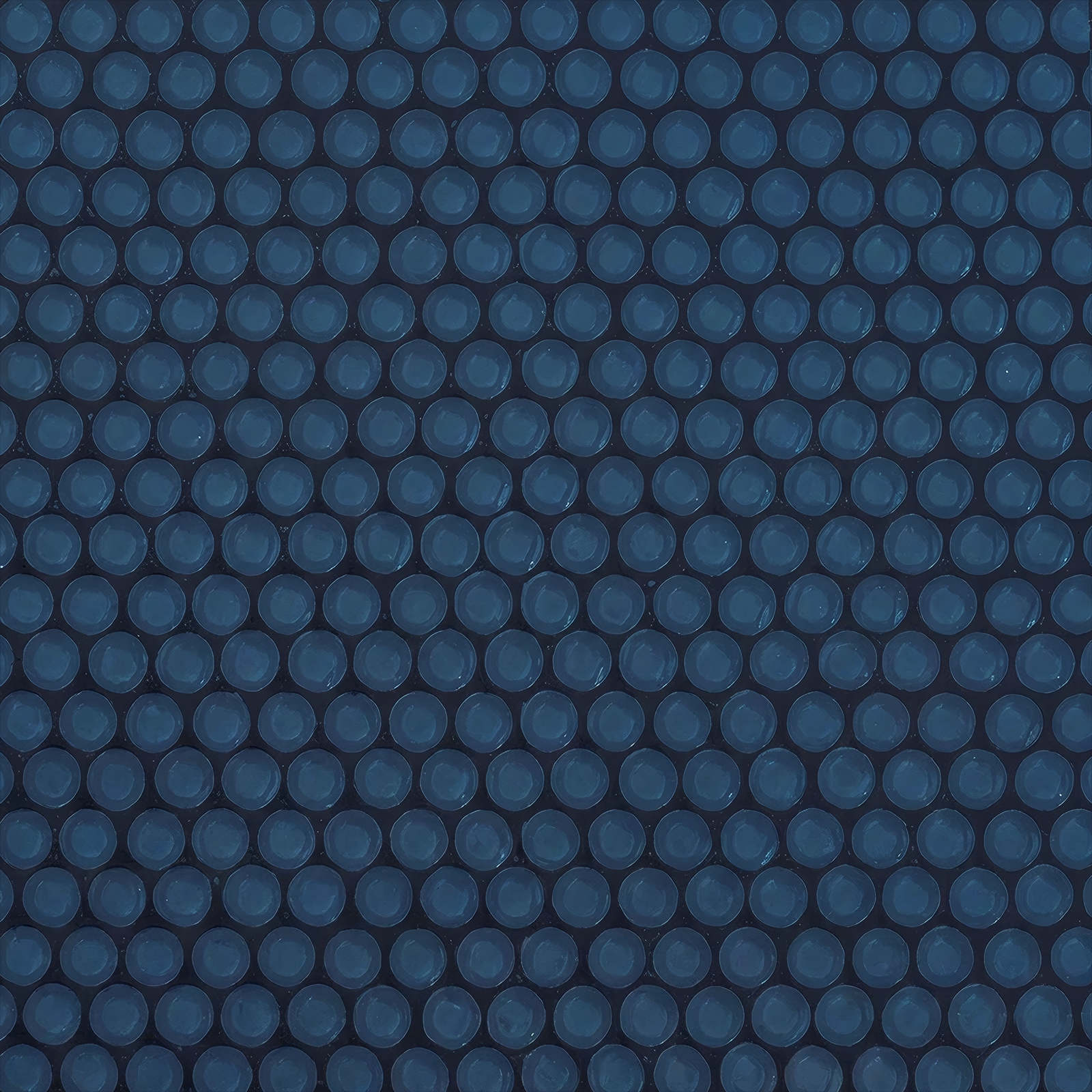 Zwaar Kwaliteit Zwembadafdekking Zwart en Blauw 600 cm PE