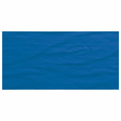 Zwembadbedekking Extra Zwaar Zwart en Blauw 800 x 400 cm PE