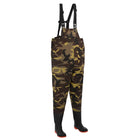 Chest Waders with Boots PVC Coated Polyester Size 39