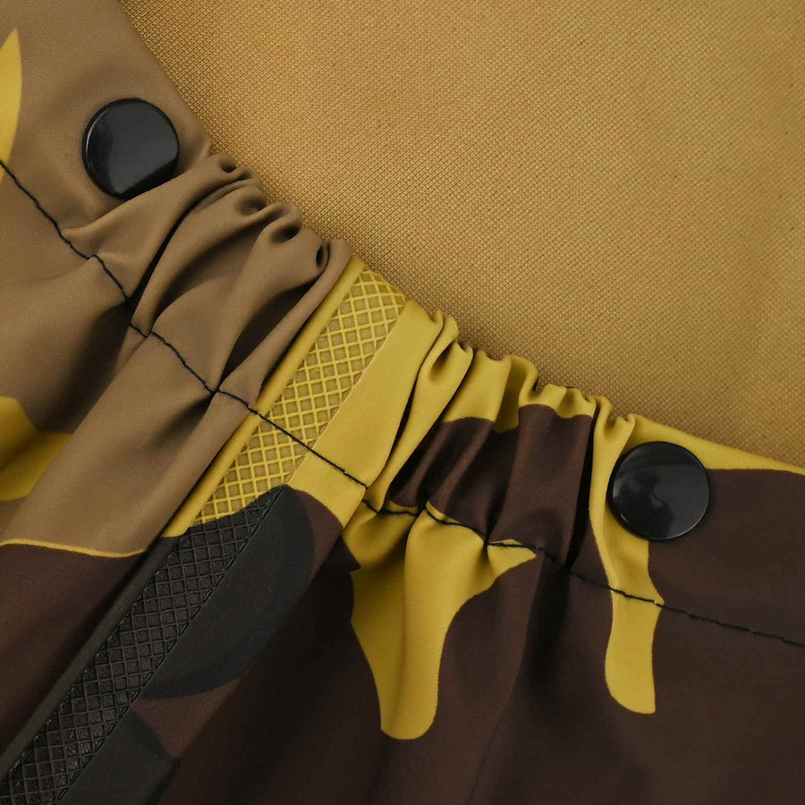 Chest Waders met laarzen PVC gecoate polyester Afmeting 44