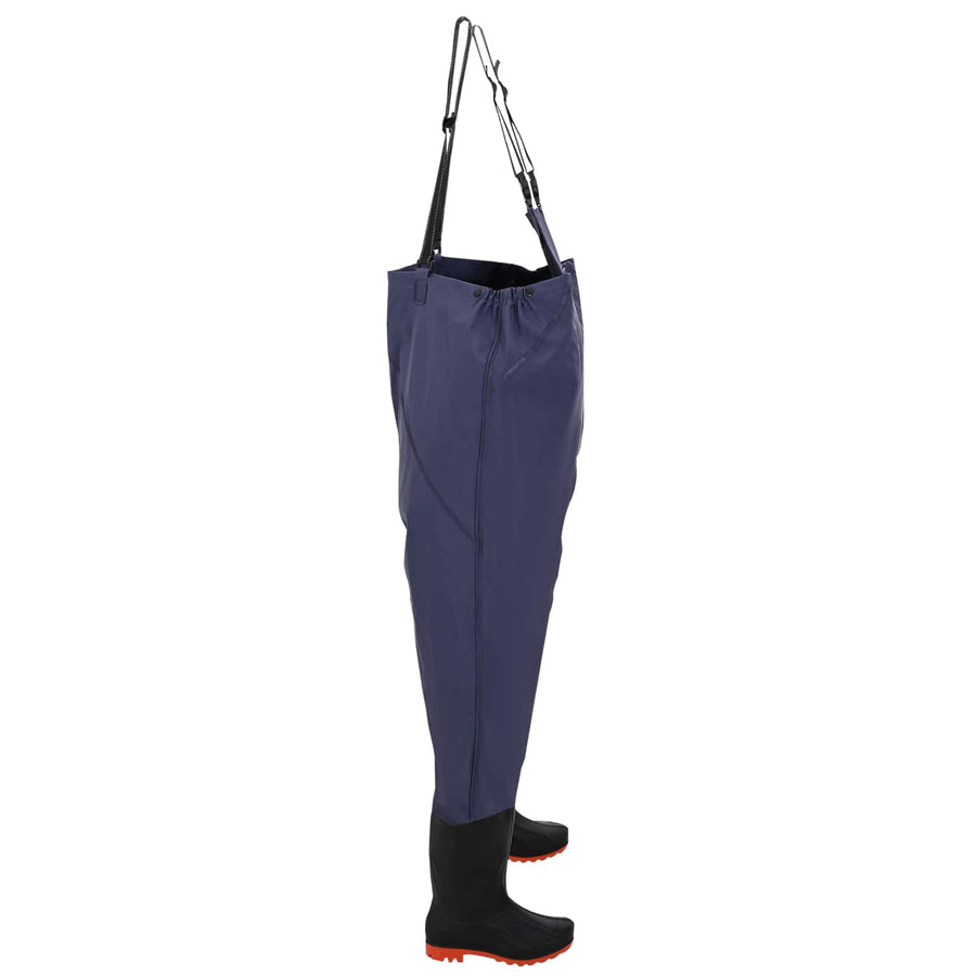 Chest Waders met laarzen PVC gecoate polyester Afmeting 39