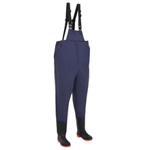 Chest Waders met laarzen PVC gecoate polyester Afmeting 42