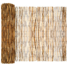 Tuinhek Gecarboniseerd riet 500 x 100 cm