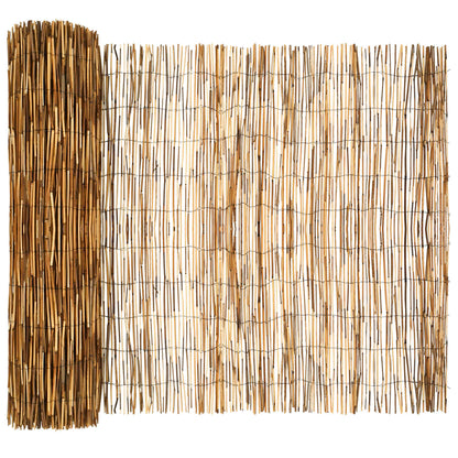 Tuinhek Gecarboniseerd riet 500 x 100 cm