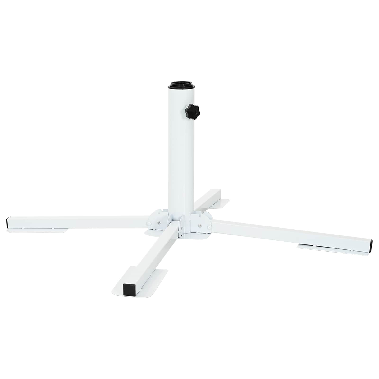 Parasol Stand Wit Staal