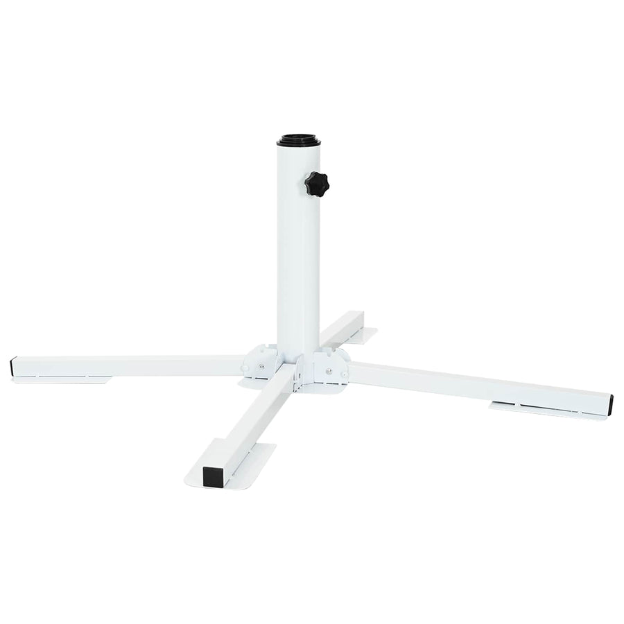 Parasol Stand Wit Staal