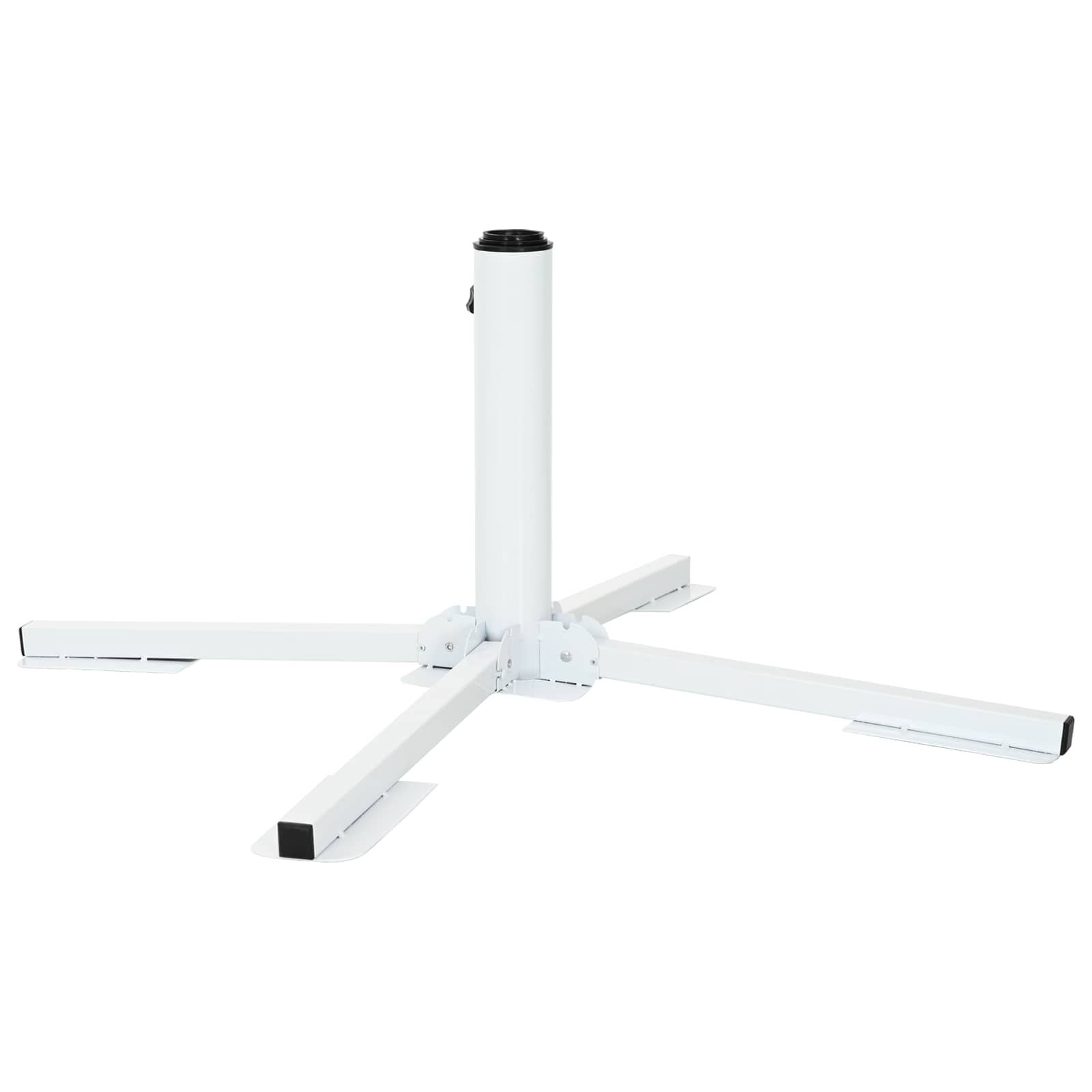 Parasol Stand Wit Staal