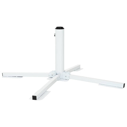 Parasol Stand Wit Staal