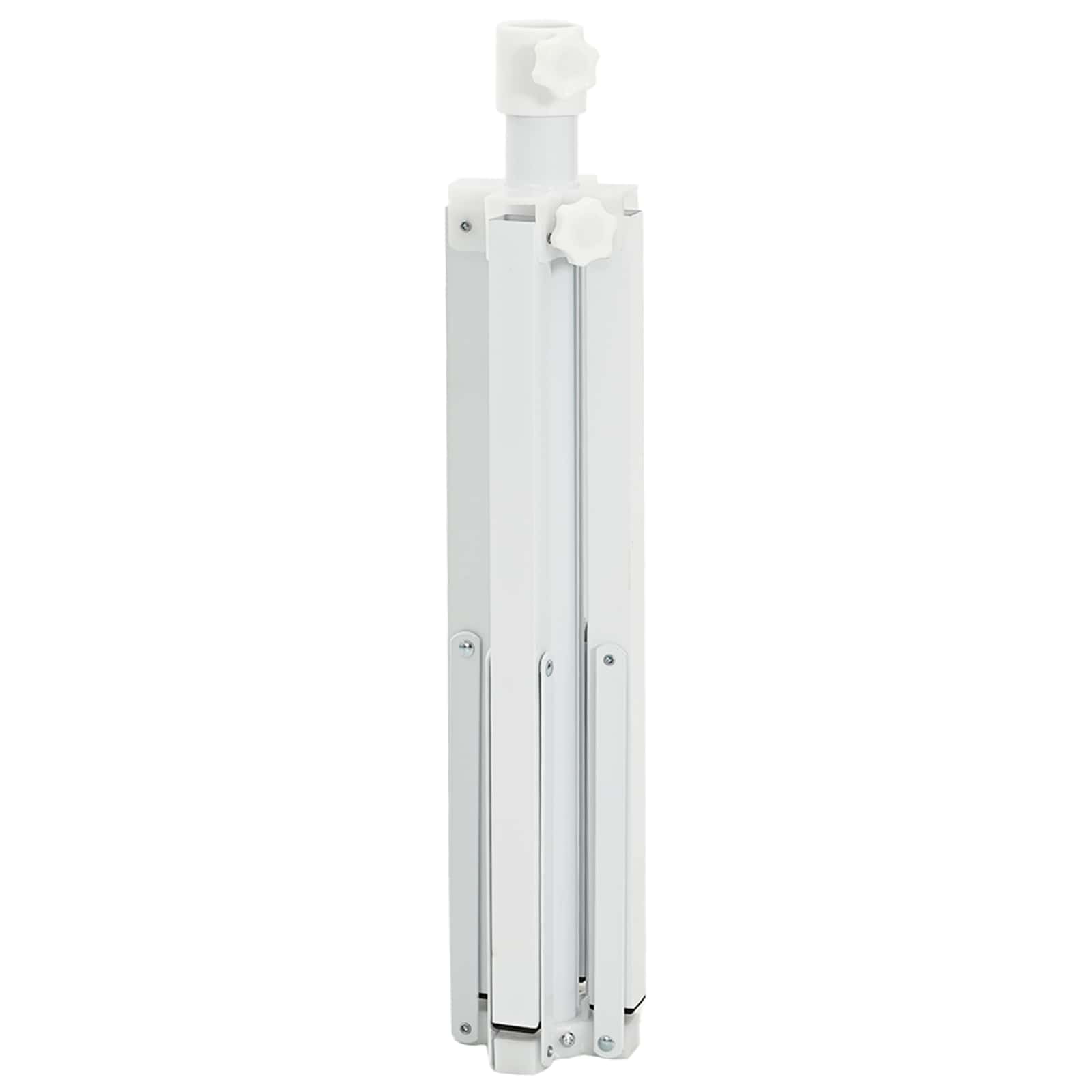 Parasolvoet Wit Staal voor paal van 25-32 mm
