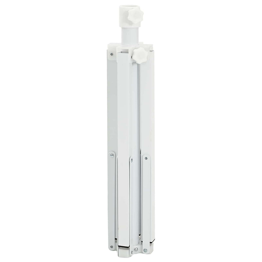 Parasolvoet Wit Staal voor paal van 25-32 mm