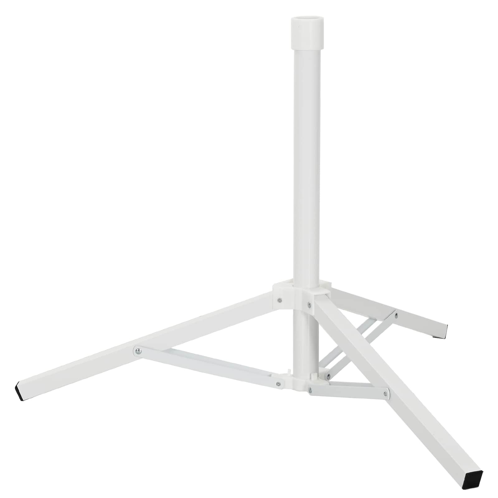 Parasol Stand Wit Staal for 25-32 mm Pole