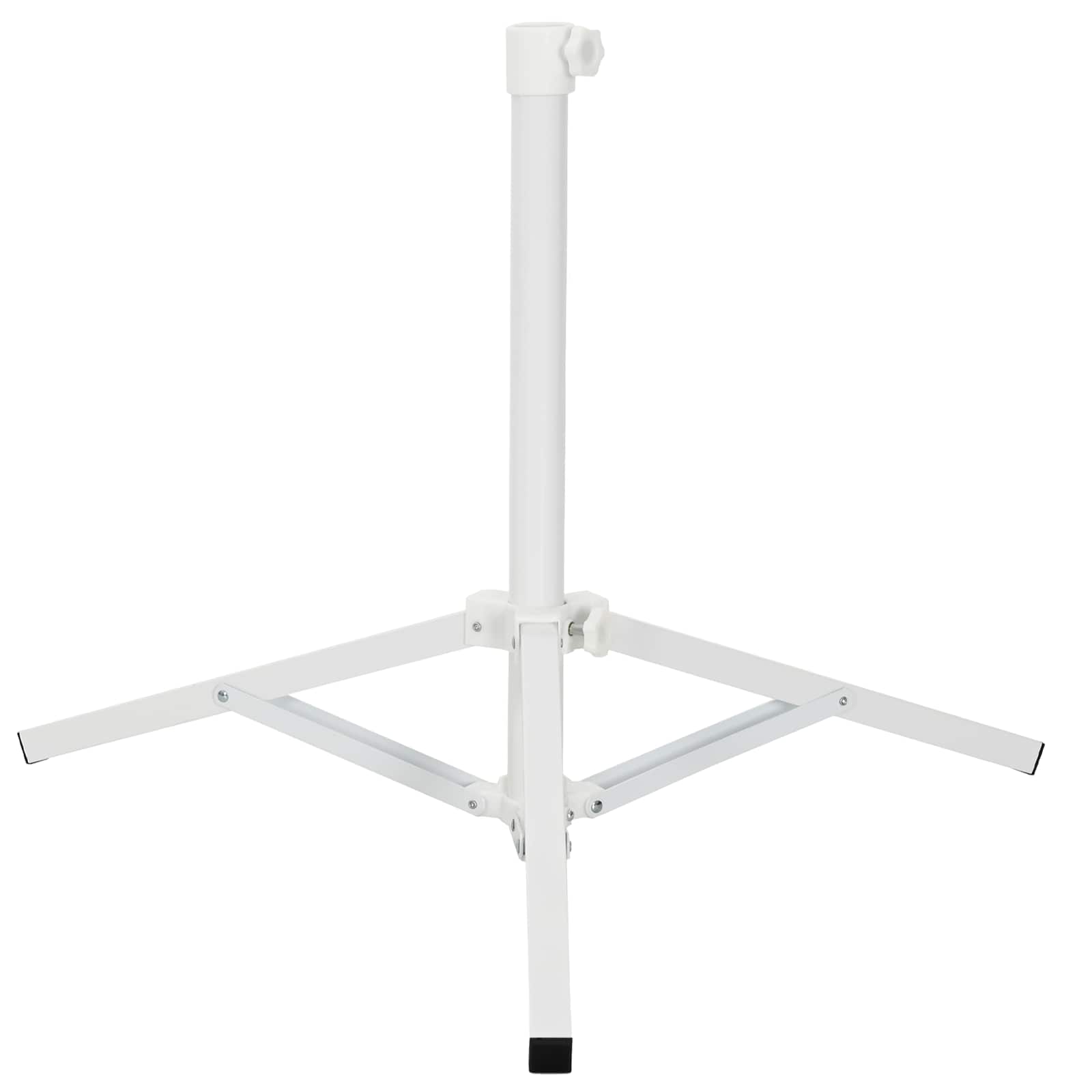 Parasol Stand Wit Staal for 25-32 mm Pole