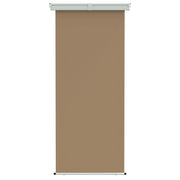 Zijscherm balkon 120-170 cm polyester staal aluminium