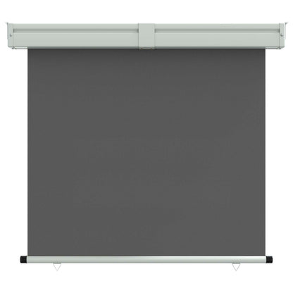 Zijscherm Balkon 100% polyester ijzer staal