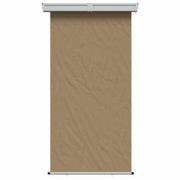 Zijscherm balkon 170 cm polyester staal aluminium