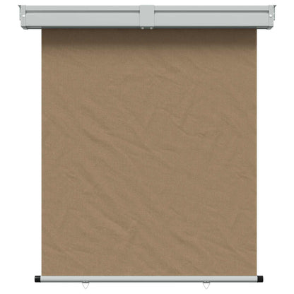 Zijscherm Balkon 100% polyester ijzer staal
