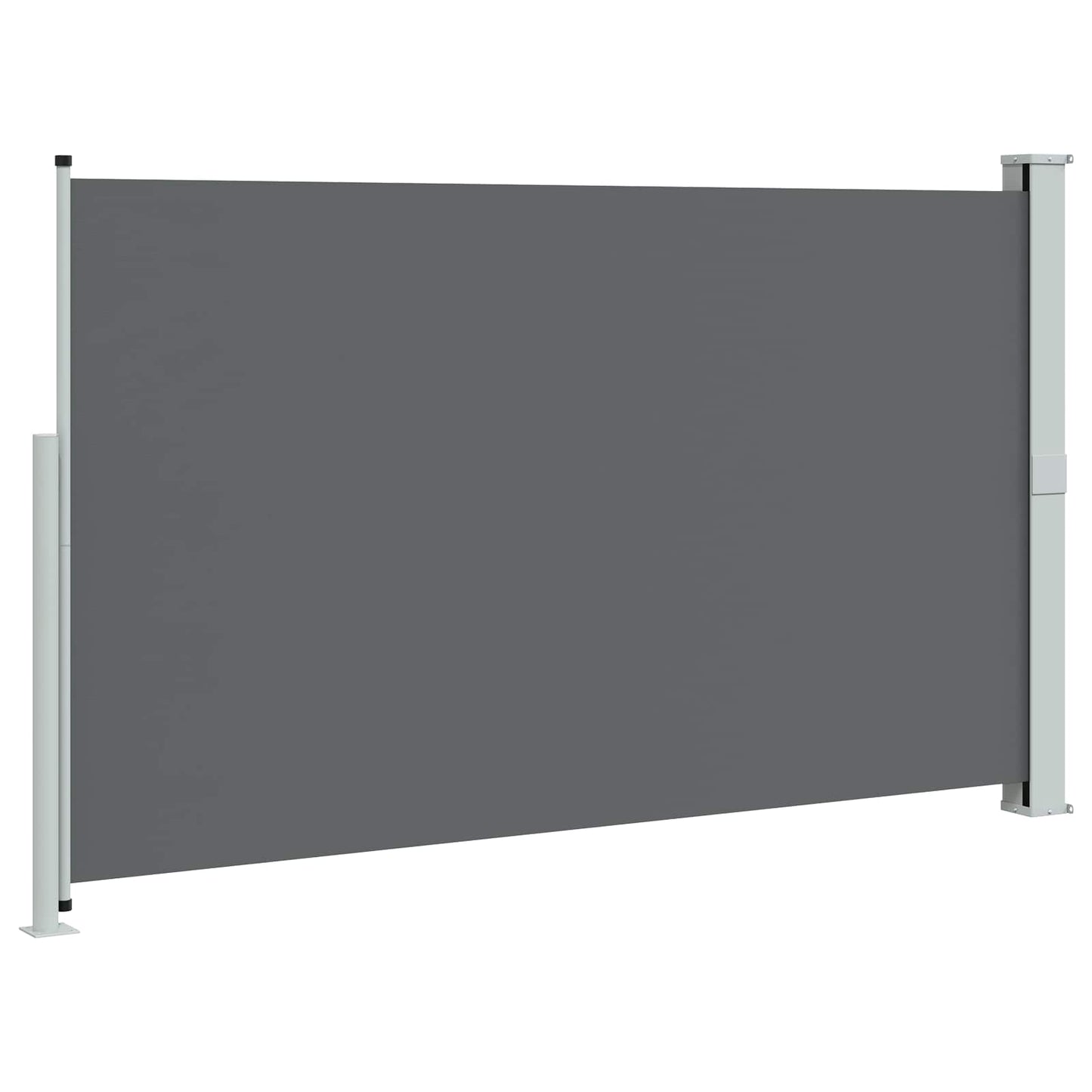 Uittrekbaar Zijscherm Antracietkleurig 300 x 180 cm Polyester