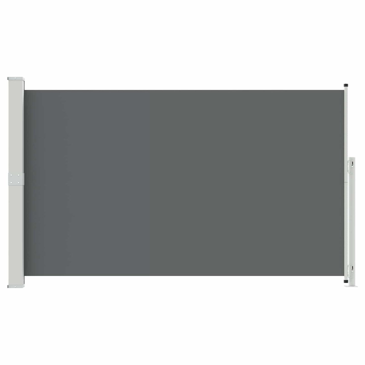 Uittrekbaar Zijscherm Antracietkleurig 300 x 180 cm Polyester
