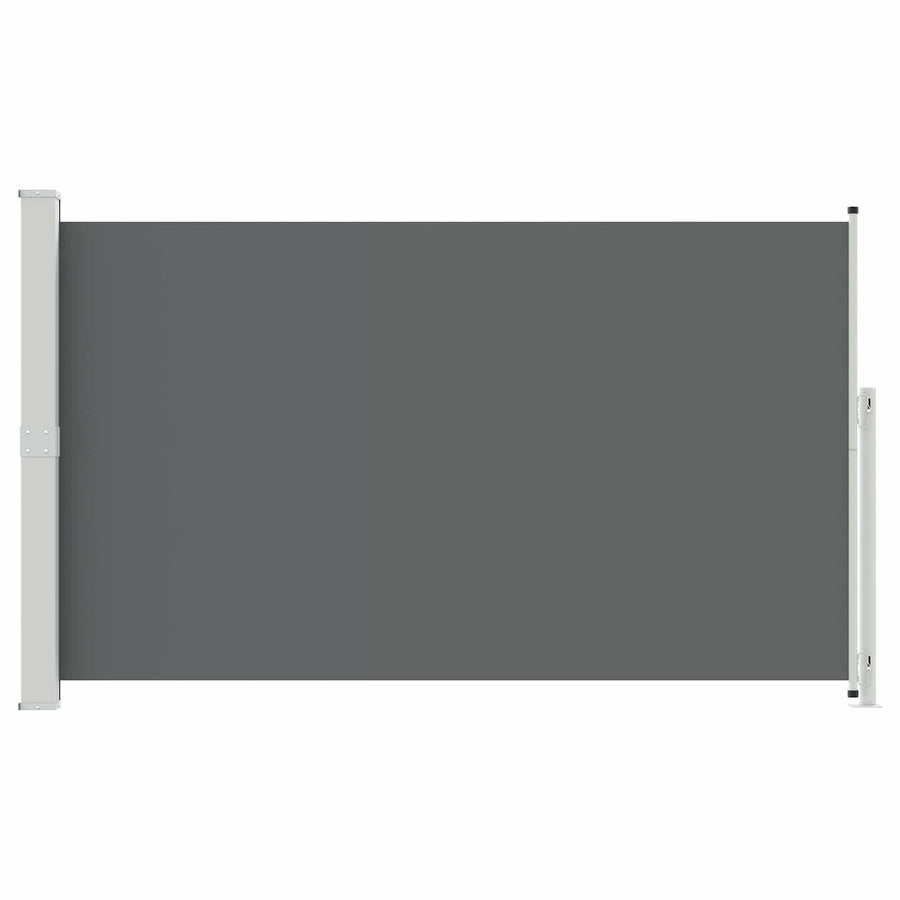 Uittrekbaar Zijscherm Antracietkleurig 300 x 180 cm Polyester