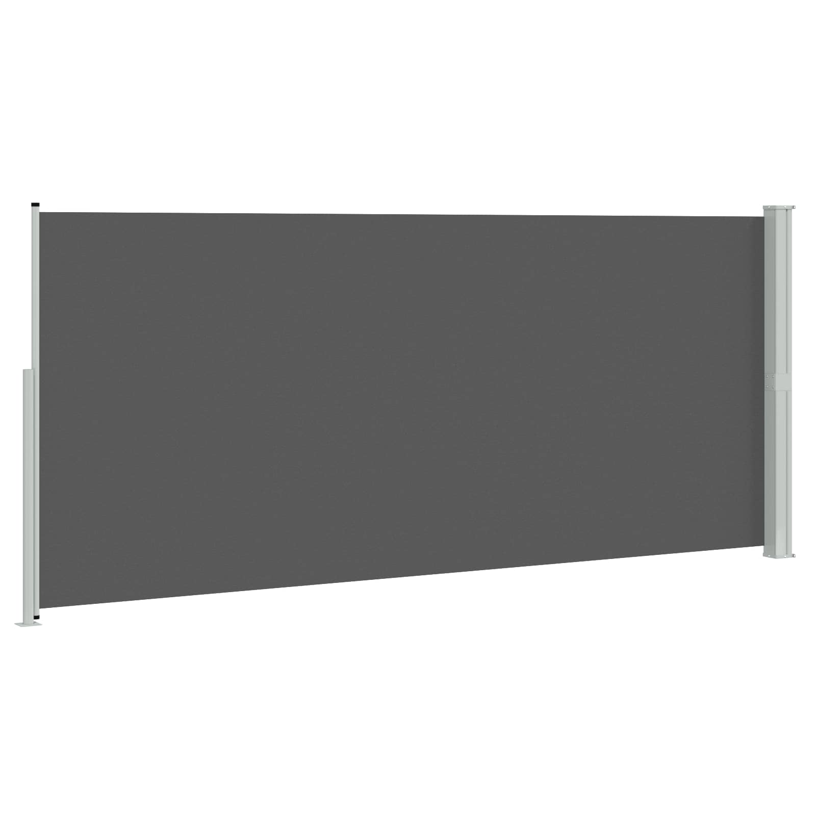 Uittrekbaar Zijscherm Antracietkleurig 300 x 220 cm Polyester