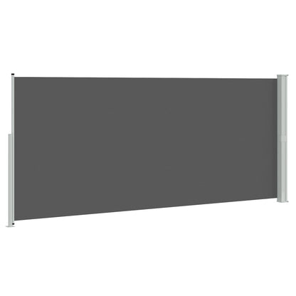 Uittrekbaar Zijscherm Antracietkleurig 300 x 220 cm Polyester