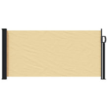 Uittrekbaar Zijscherm Zand 300 x 100 cm Polyester