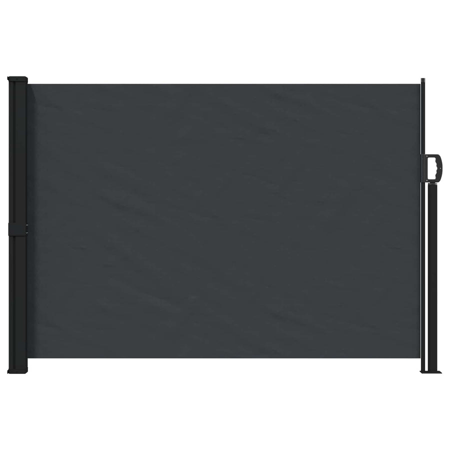 Uittrekbaar Zijscherm Zwart 300 x 170 cm Polyester