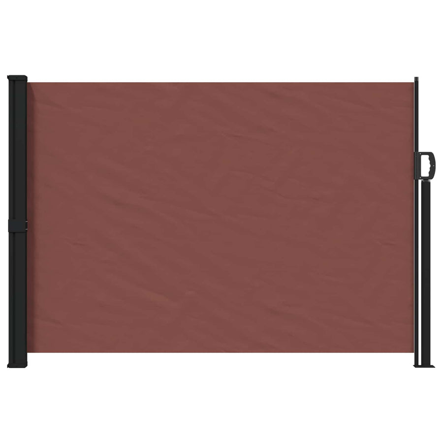Uittrekbaar Zijscherm Bruin 300 x 170 cm Polyester