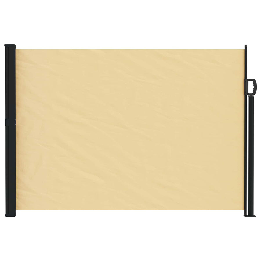 Uittrekbaar Zijscherm Zand 300 x 170 cm Polyester