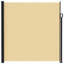 Uittrekbaar Zijscherm Zand 300 x 220 cm Polyester