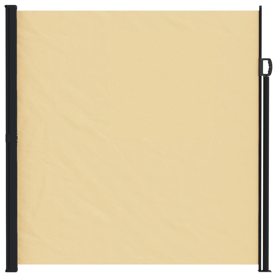 Uittrekbaar Zijscherm Zand 300 x 220 cm Polyester