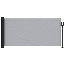Uittrekbaar Zijscherm Grijs 500 x 100 cm Polyester