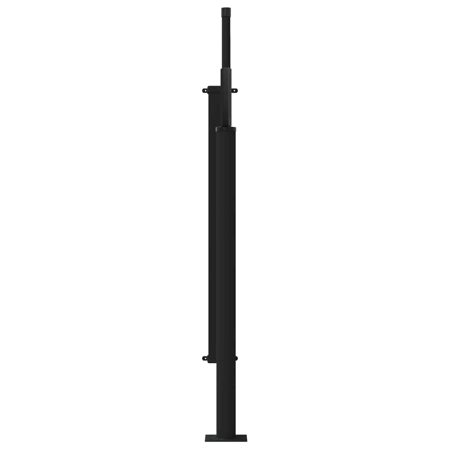 Uittrekbaar Zijscherm Zand 500 x 100 cm Polyester