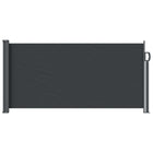 Uittrekbaar zijscherm 300x100 cm zwart polyester