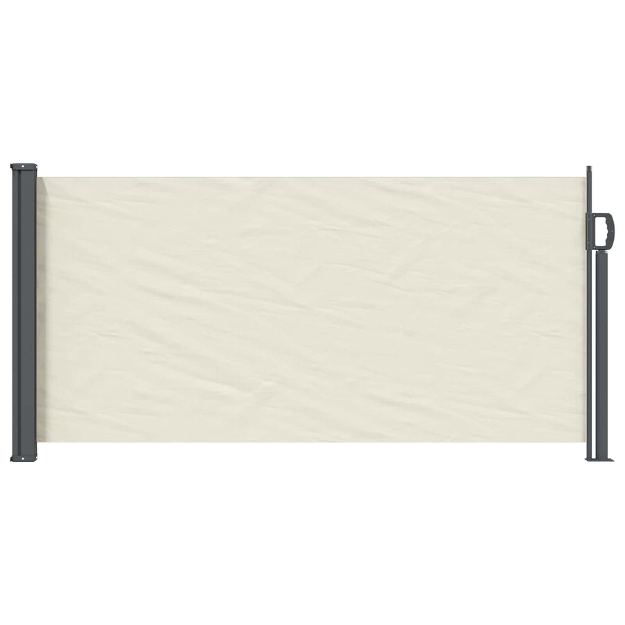 Uittrekbaar Zijscherm 100% polyester ijzer staal