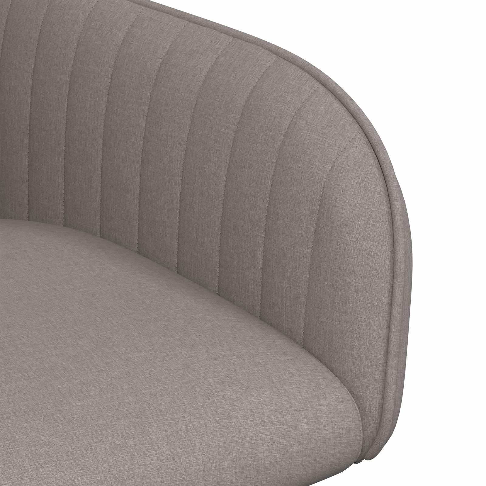 Eettafelstoelen 6 pcs Stof Taupe 56,5 x 50 x 87,5 cm