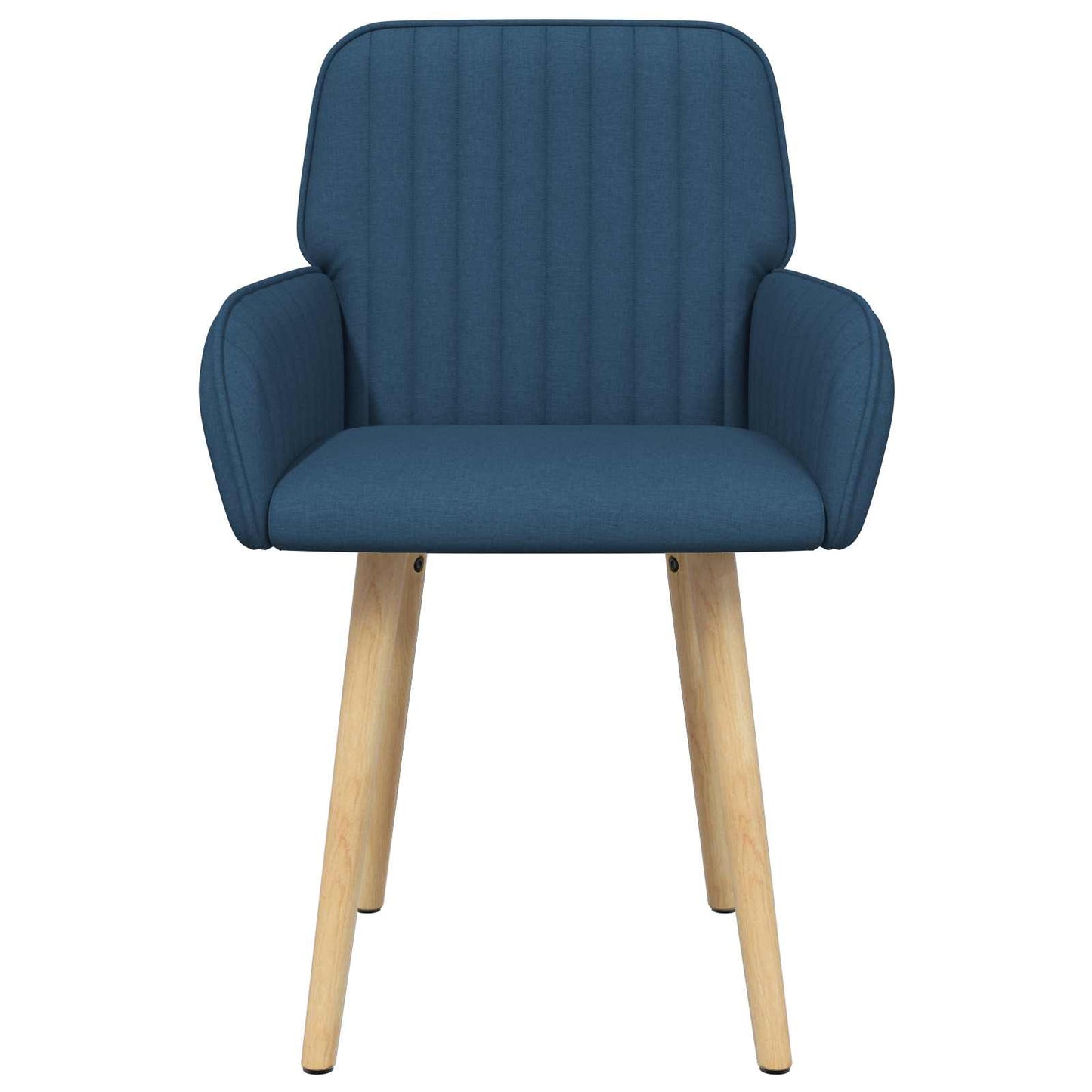 Eettafelstoelen 6 pcs Stof Blauw 56,5 x 50 x 87,5 cm