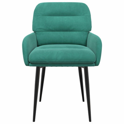 Eettafelstoelen 6 pcs fluweel Turquoise 59 x 59,5 x 90 cm