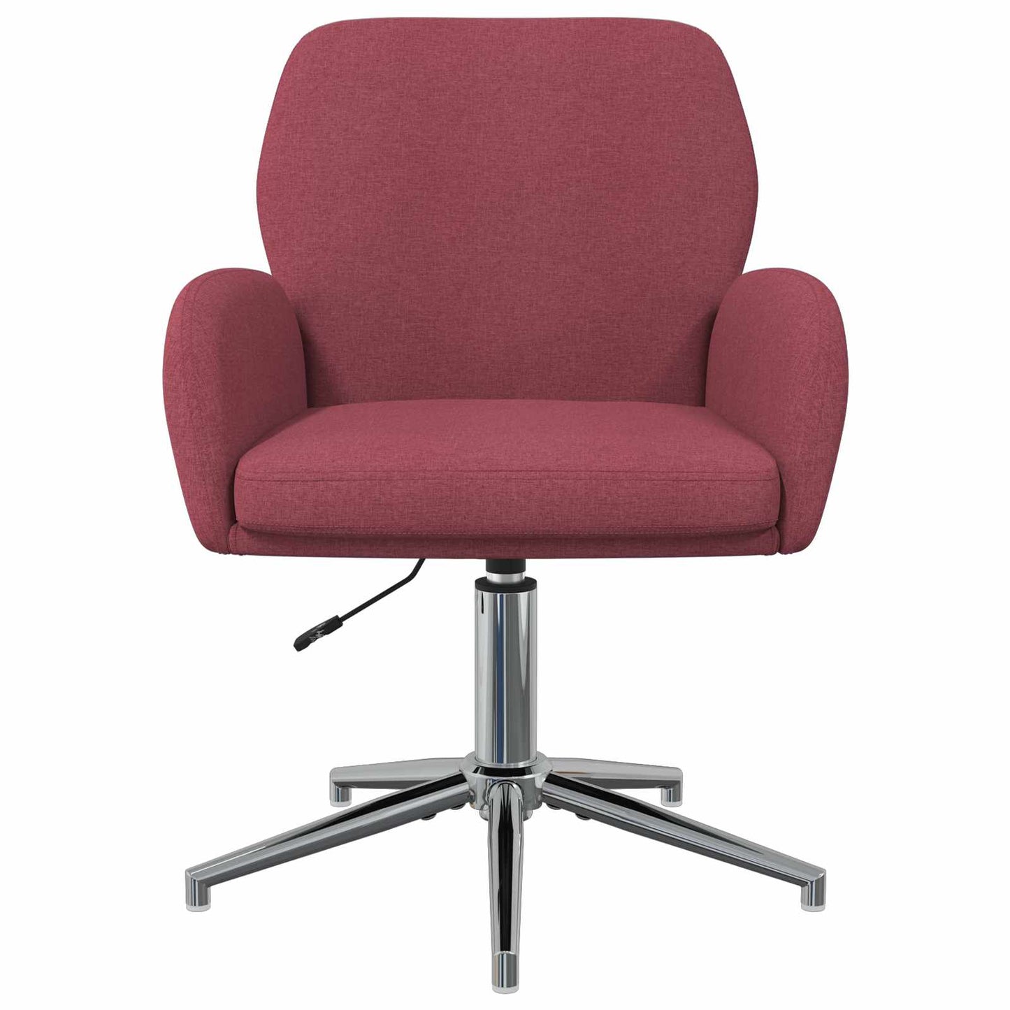 Draaiende Bureaustoelen 2 st 54 x 58 x 90 cm Wijnrood Stof