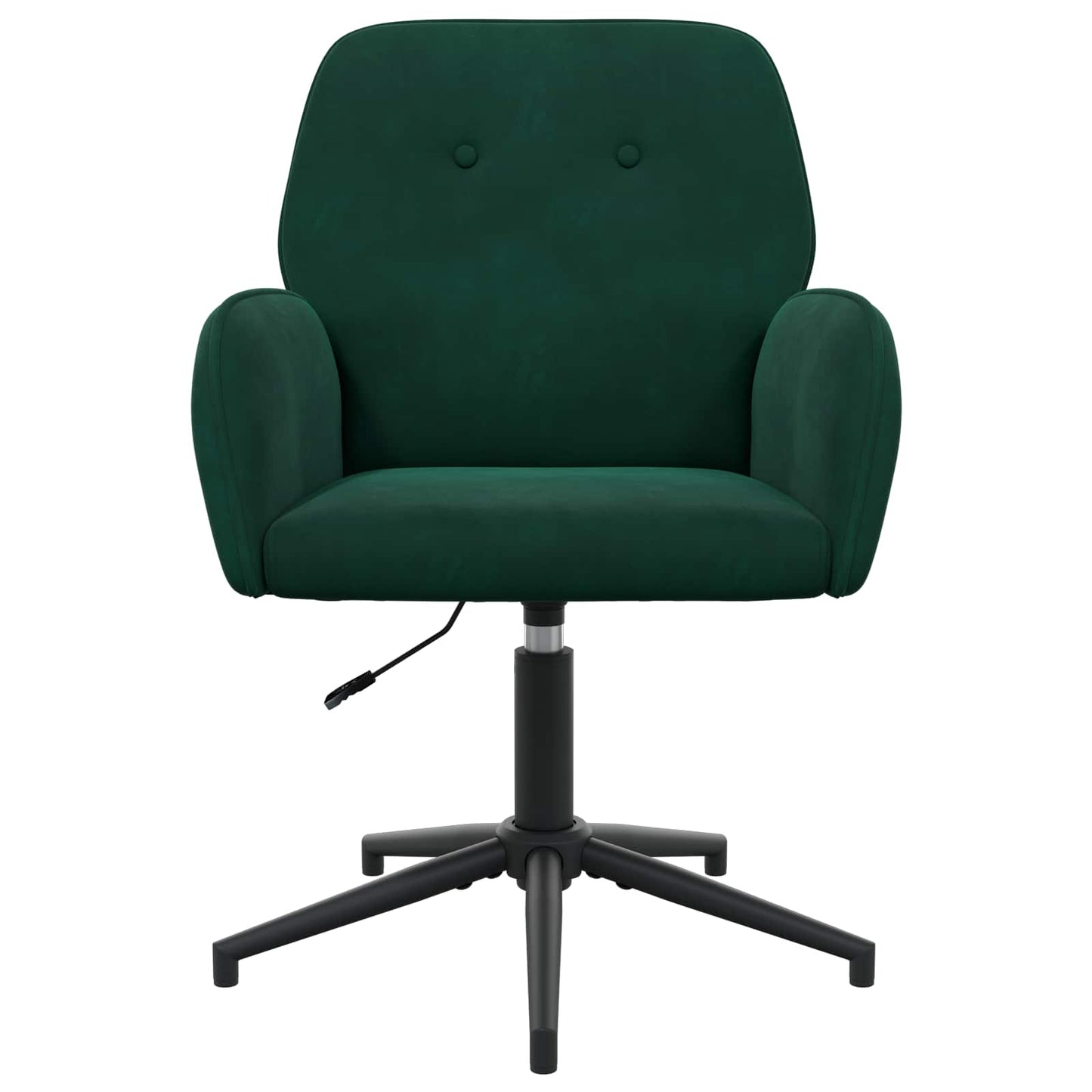 Draaiende Bureaustoelen 2 st 54 x 55 x 90 cm Donkergroen