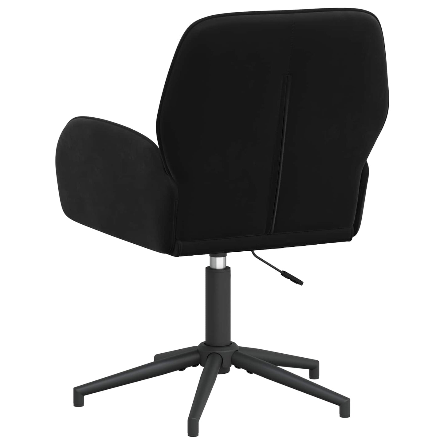 Draaiende Bureaustoelen 2 st 54 x 55 x 90 cm Zwart fluweel