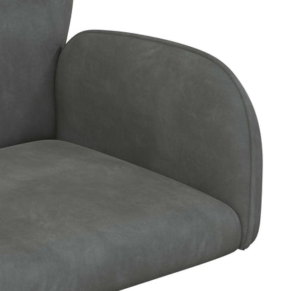 Draaiende Bureaustoelen 4 st 54 x 55 x 90 cm Donkergrijs