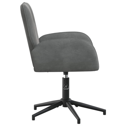 Draaiende Bureaustoelen 4 st 54 x 55 x 90 cm Donkergrijs