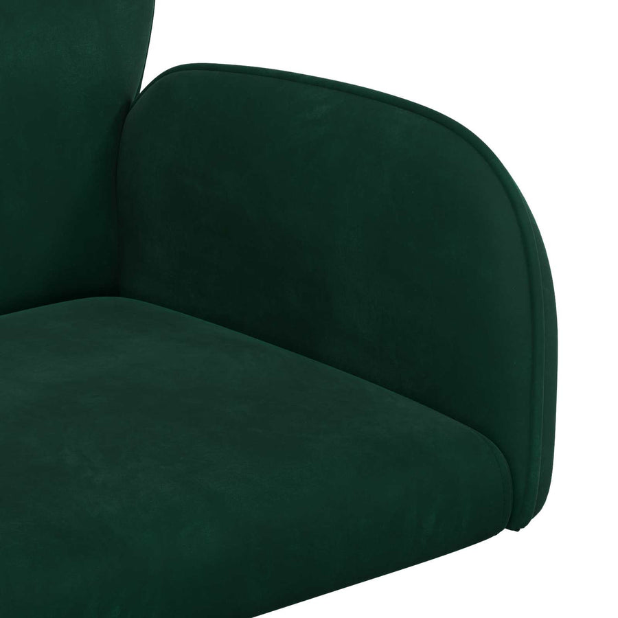 Draaiende Bureaustoelen 4 st 54 x 55 x 90 cm Donkergroen