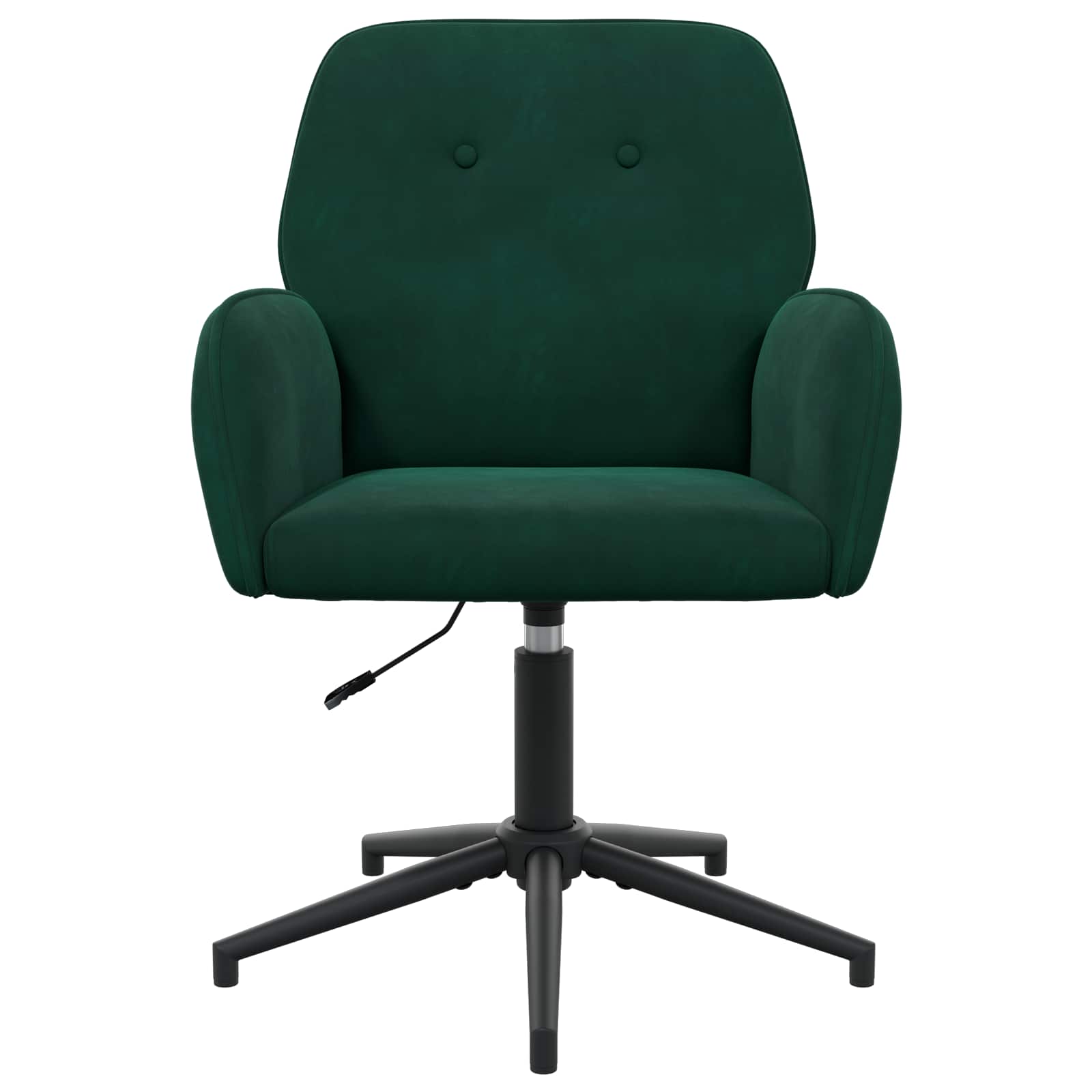 Draaiende Bureaustoelen 4 st 54 x 55 x 90 cm Donkergroen