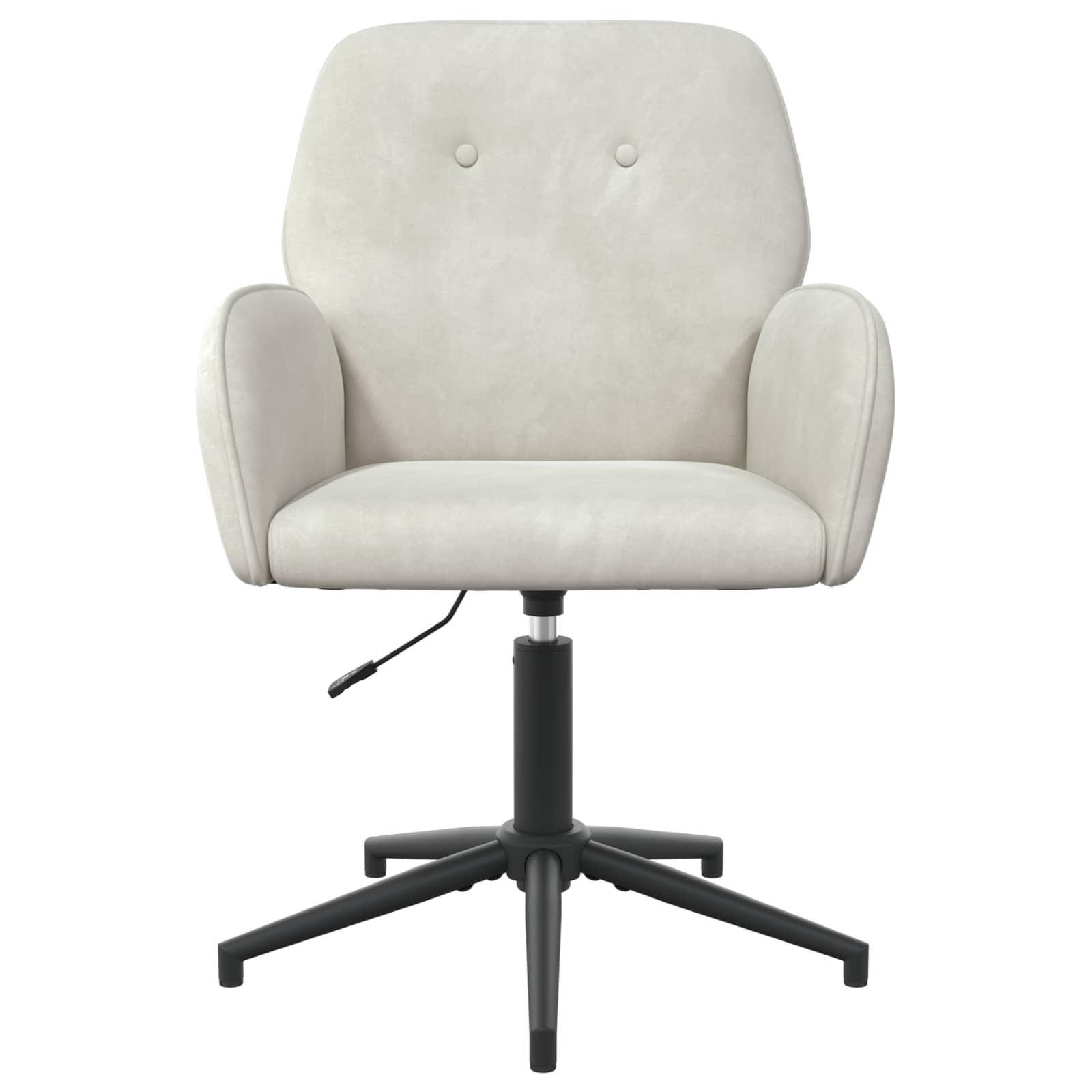 Draaiende Bureaustoelen 4 st 54 x 55 x 90 cm Crèmekleurig